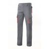 BERMUDAS BICOLOR MULTIBOLSILLOS 103007 GRIS/ROJO T-42 (UNIDADES)